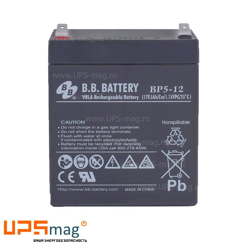 Аккумулятор BB Battery BP5-12