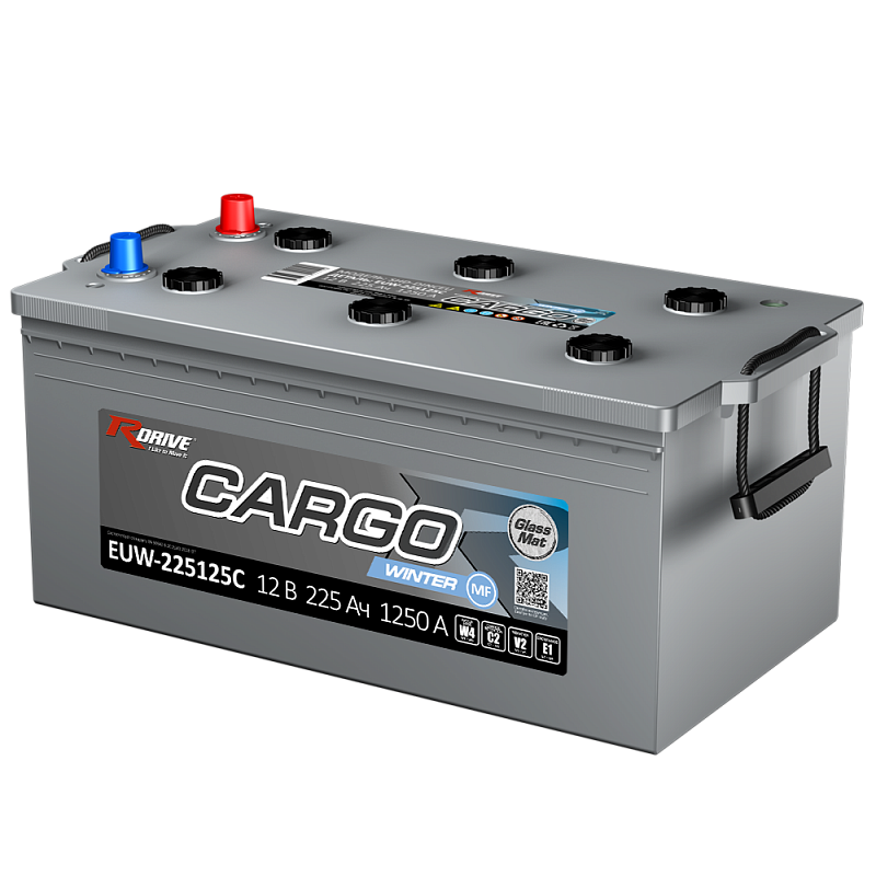 Аккумулятор RDrive CARGO Winter SHD MF EUW-225125C