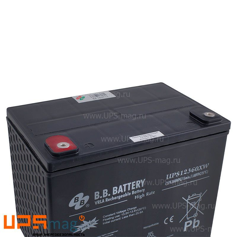 Аккумулятор BB Battery UPS 12360XW