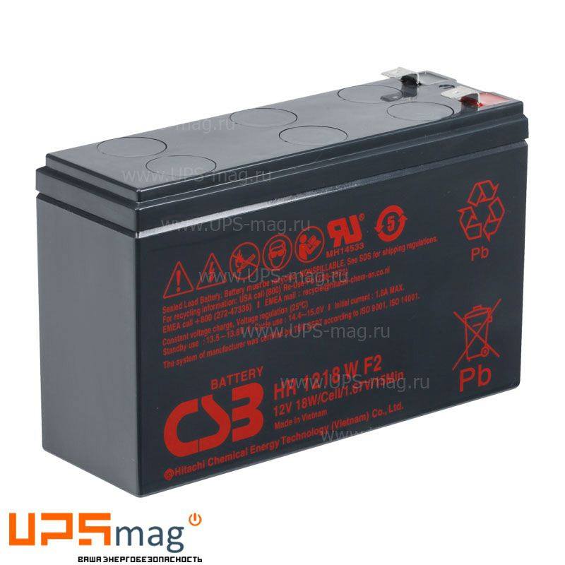 Аккумулятор CSB HR 1218W