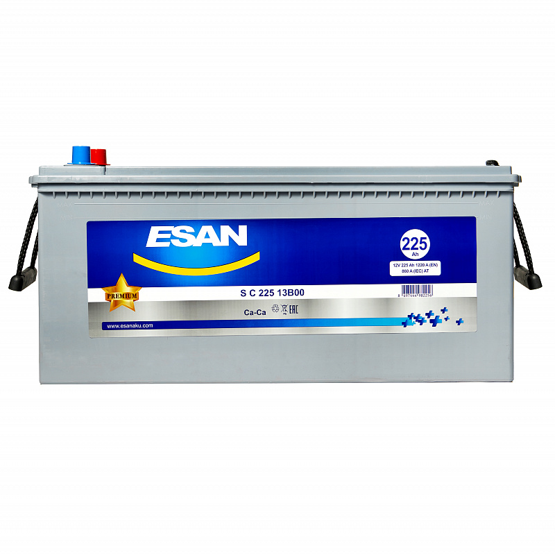 ESAN Heavy Duty SMF S C 225 13B00, 225 Ач, C DIN, 3