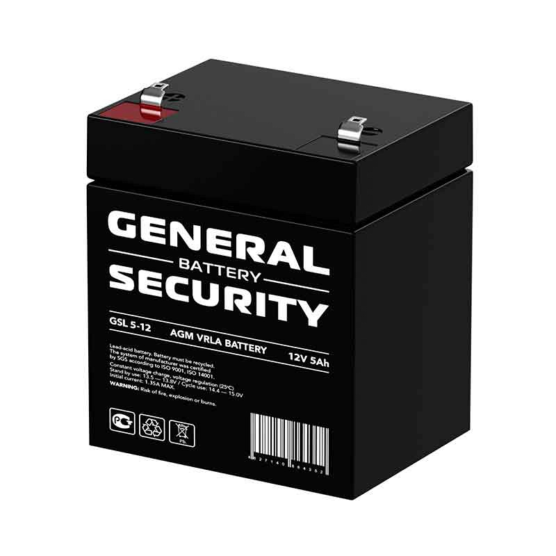 Аккумулятор General Security GSL 5-12