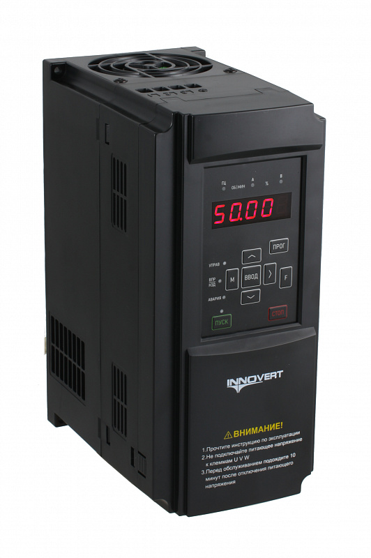 Преобразователь частоты для насосов INNOVERT IBD752P43E, 380В, 7,5кВт, 17А