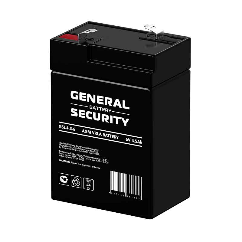 Аккумулятор General Security GSL 4.5-6