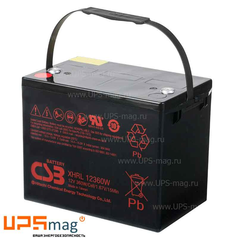 Аккумулятор CSB XHRL 12360W