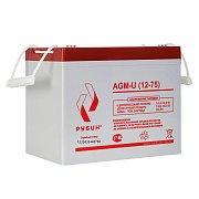 Рубин USB 12V 75Ah AGM 