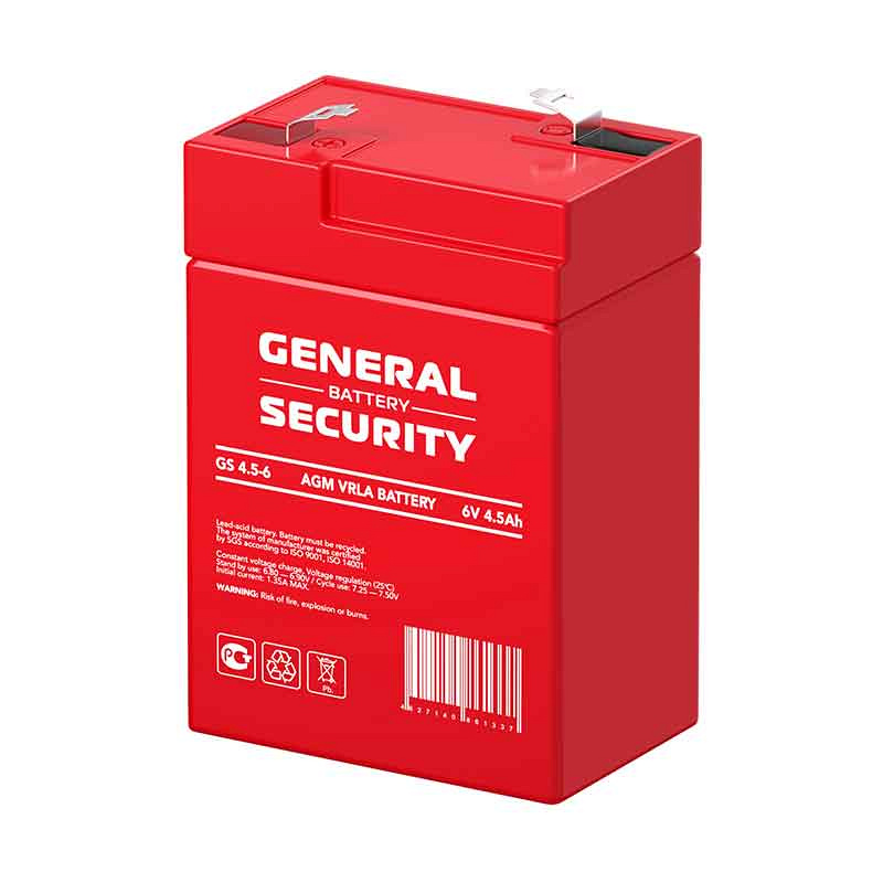 Аккумулятор General Security GS 4.5-6