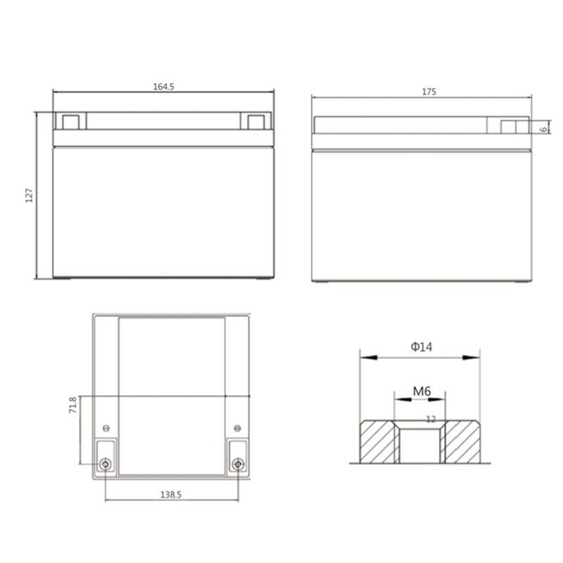 Аккумулятор Sacred Sun SP12-26