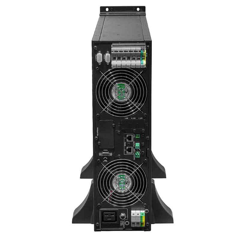 HIDEN KP9310H-RT 10000VA/10000W (3ф/1ф) внешние акб= ±96/108/120В (16/18/20 АКБ), ЗУ 14А