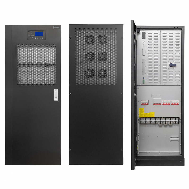 HIDEN EXPERT HE33040XS, встроенные АКБ в корпусе (12Ahх80 шт.), 40 kVA/36 kW (PF=0,9)