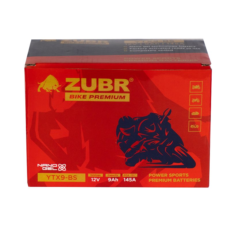 ZUBR BIKE PREMIUM YTX9-BS