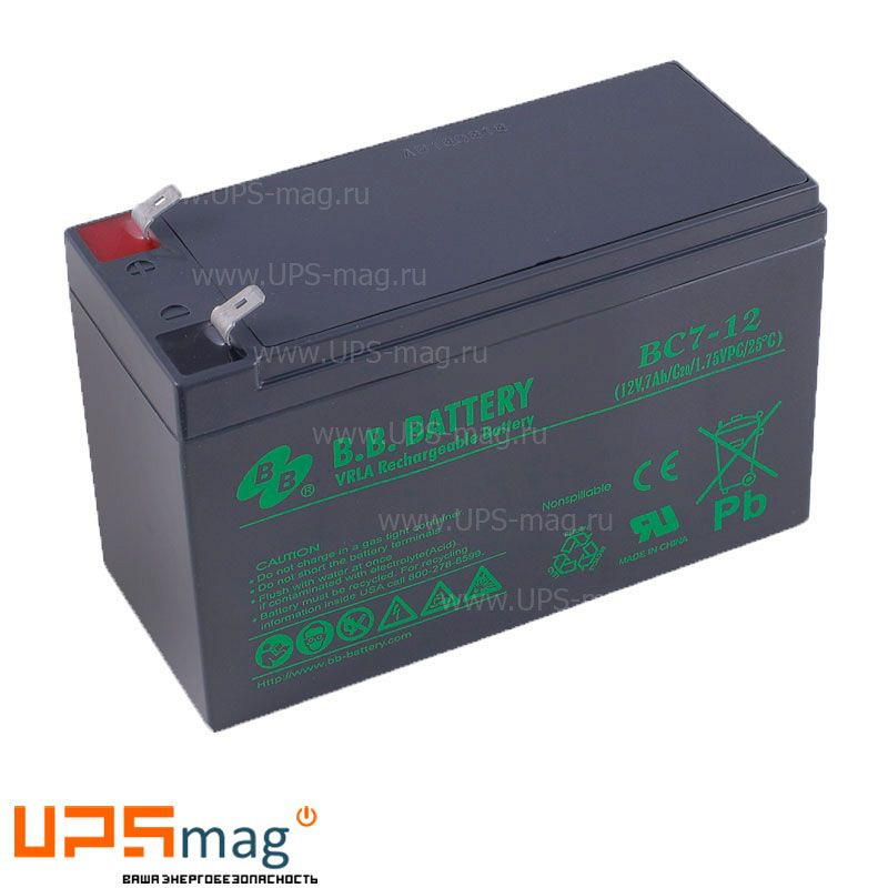 Аккумулятор BB Battery BC7-12
