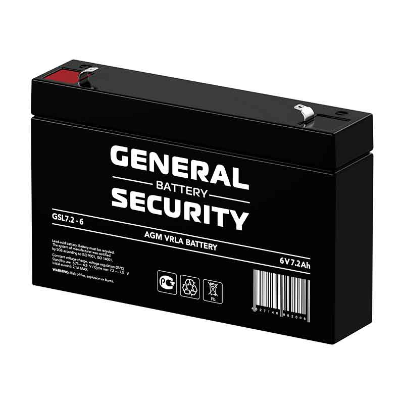 Аккумулятор General Security GSL 7.2-6