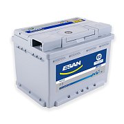 ESAN SMF S LB2 060 10B13, 60 Ач, LB2 DIN, 0/1