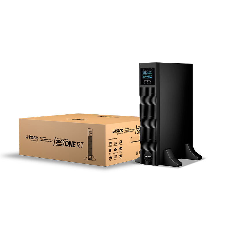 ИБП Stark Country 3000 ONLINE ONE RT, 12А 2U