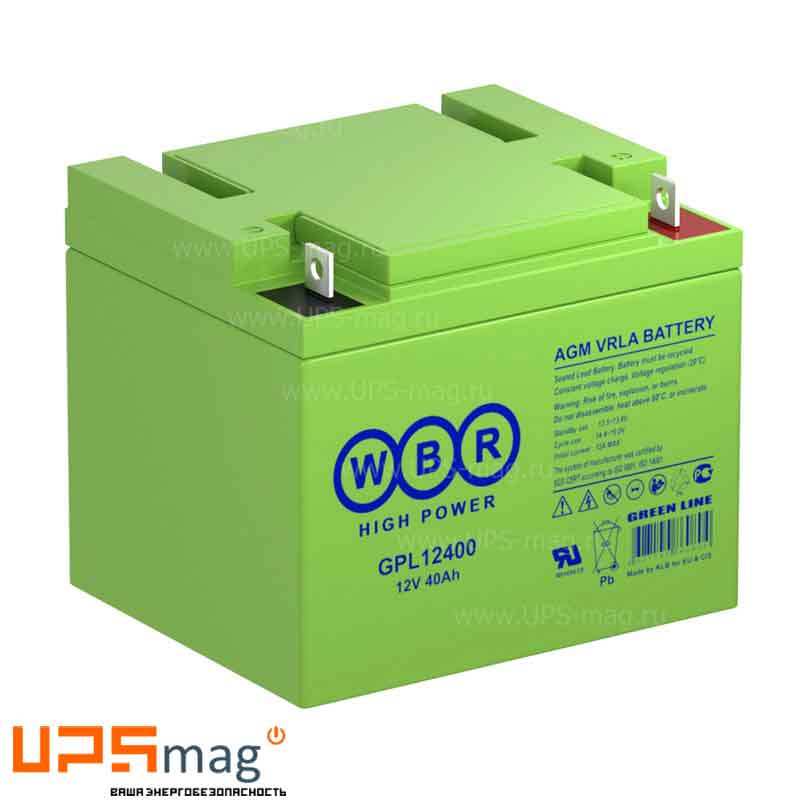 Аккумулятор WBR GPL12400