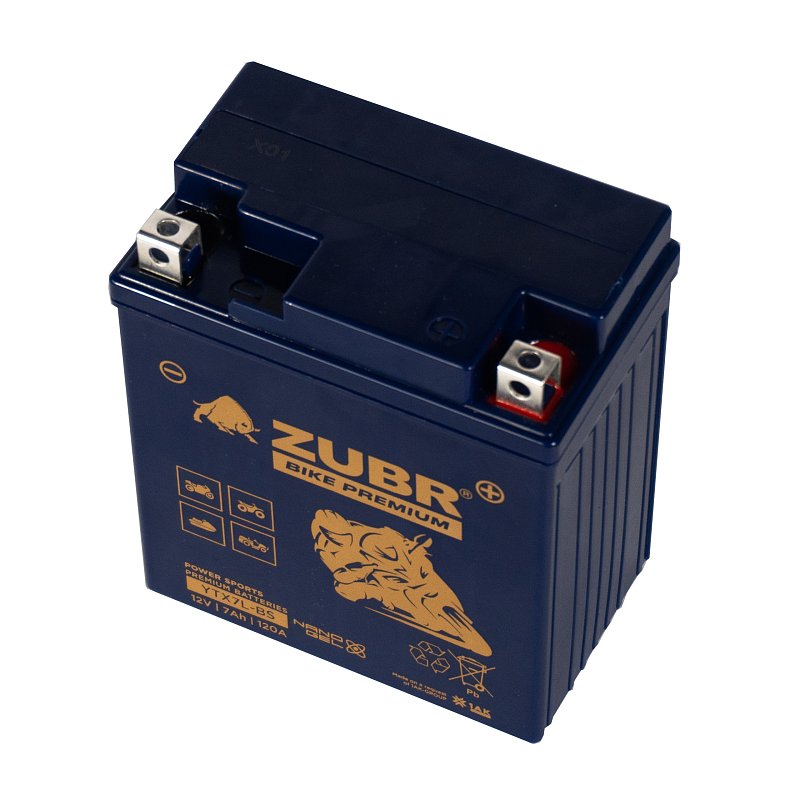 ZUBR BIKE PREMIUM YTX7L-BS