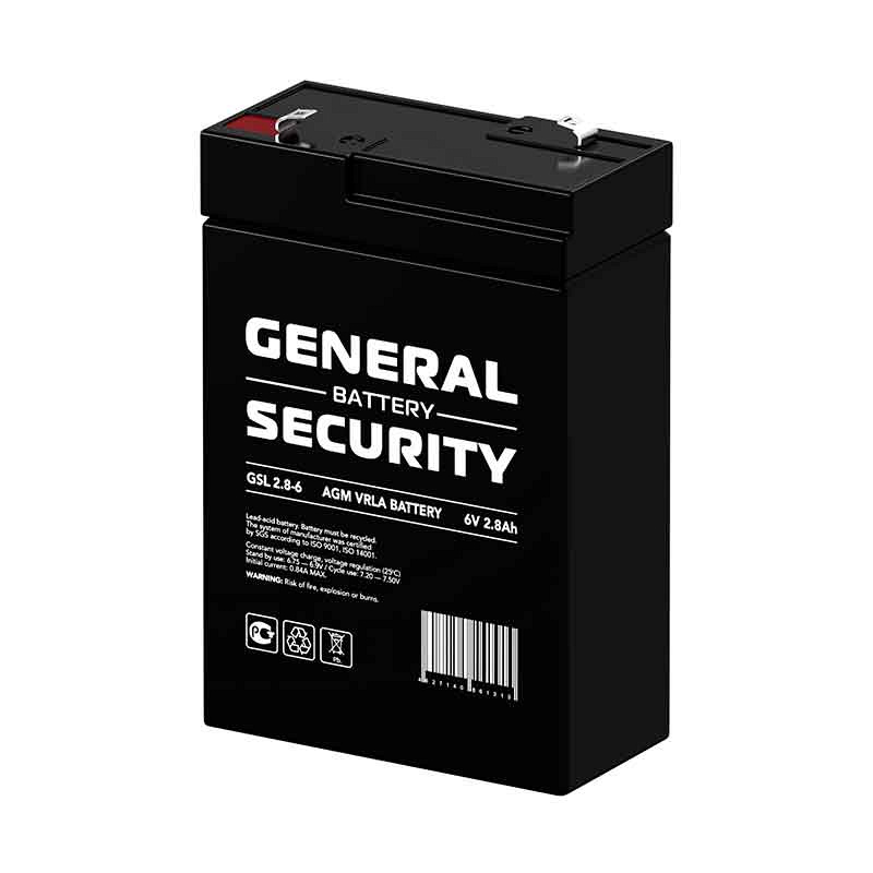 Аккумулятор General Security GSL 2.8-6