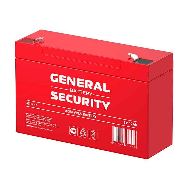Аккумулятор General Security GS 12-6