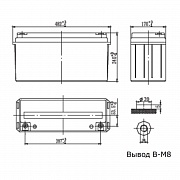 Аккумулятор Ventura HRL 12680W