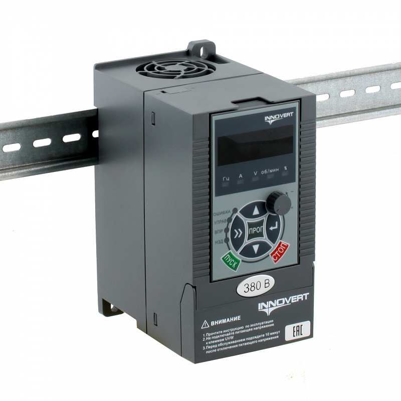 Преобразователь частоты для насосов INNOVERT PUMP IHD751P43T, 380В, 0,75кВт