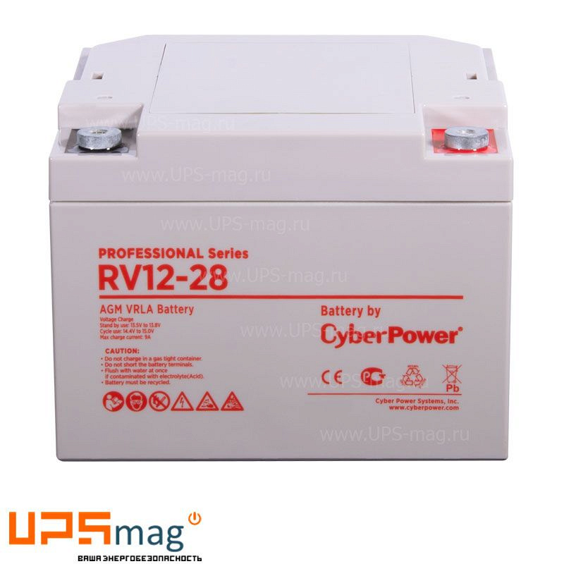 Аккумулятор CyberPower RV 12-28