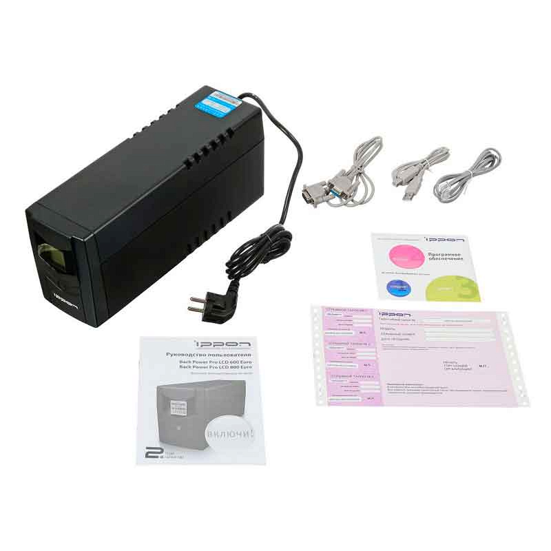 Ippon Back Power Pro LCD 600 Euro