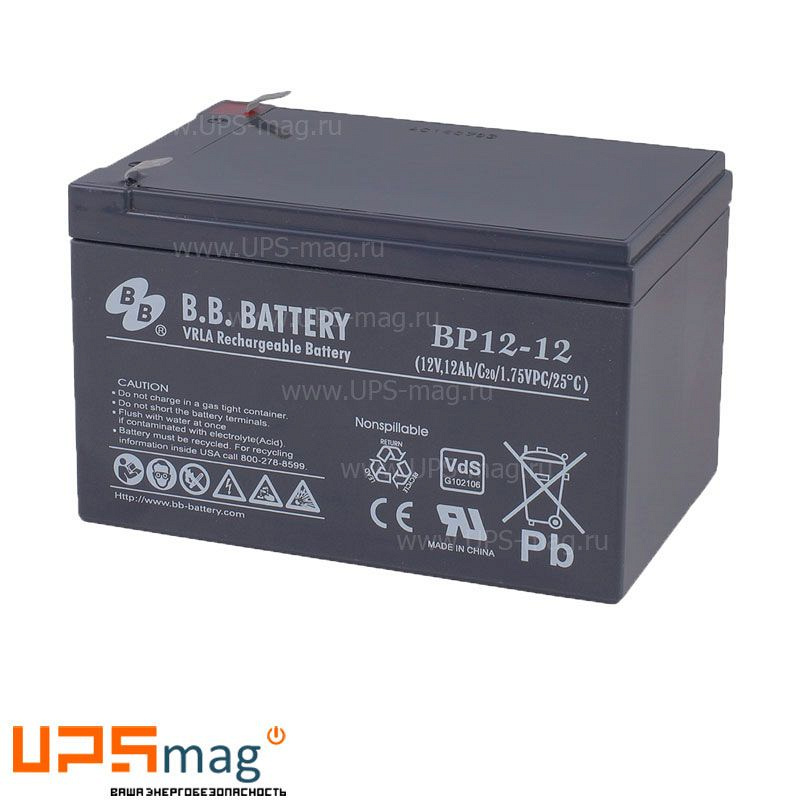 Аккумулятор BB Battery BP12-12