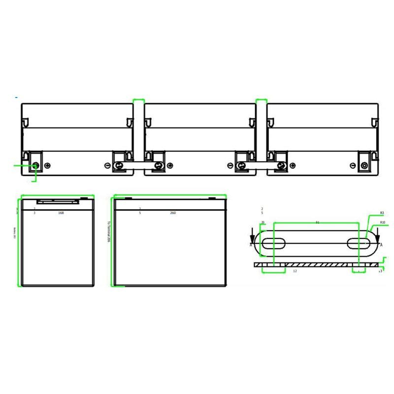 Аккумулятор Haze HZY12-70J