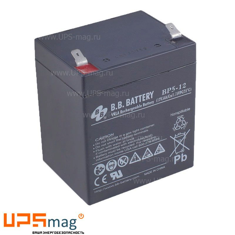 Аккумулятор BB Battery BP5-12
