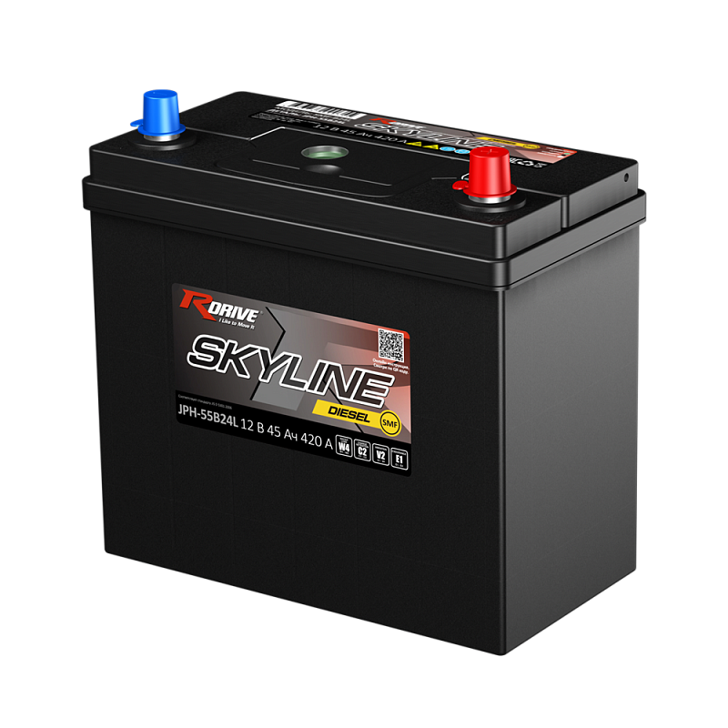 Аккумулятор RDrive SKYLINE DIESEL SMF JPH-55B24L