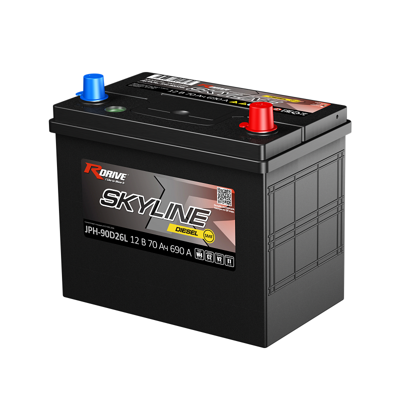 Аккумулятор RDrive SKYLINE DIESEL SMF JPH-90D26L