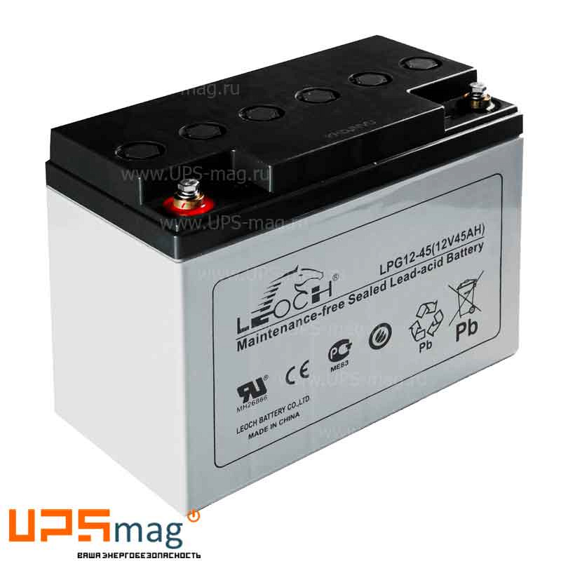 Аккумулятор LEOCH LPG 12-45