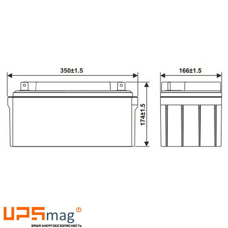 Аккумулятор WBR GP12650