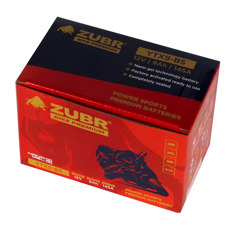 ZUBR BIKE PREMIUM YTX9-BS