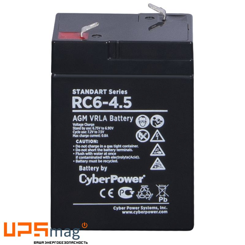 Аккумулятор CyberPower RС6-4.5