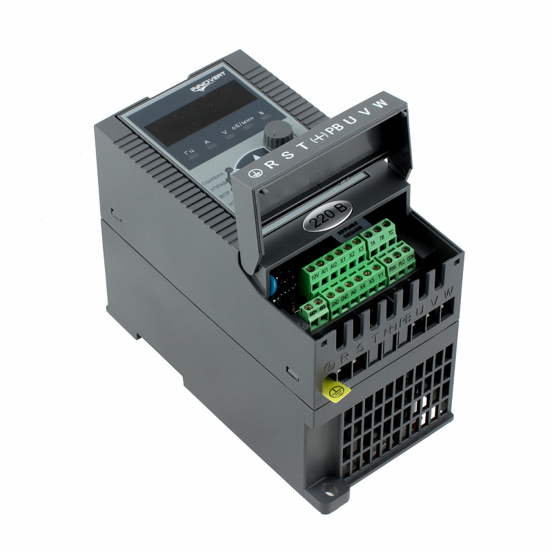 Преобразователь частоты векторный INNOVERT ITD251U21B2, 220В, 0,25кВт, 1,5А