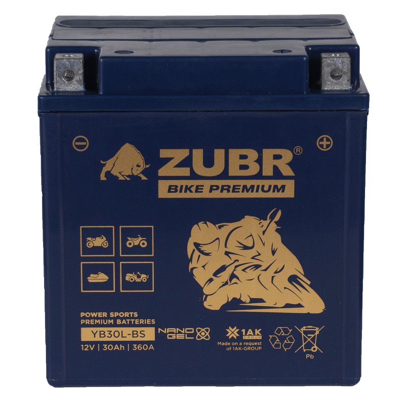ZUBR BIKE PREMIUM YB30L-BS