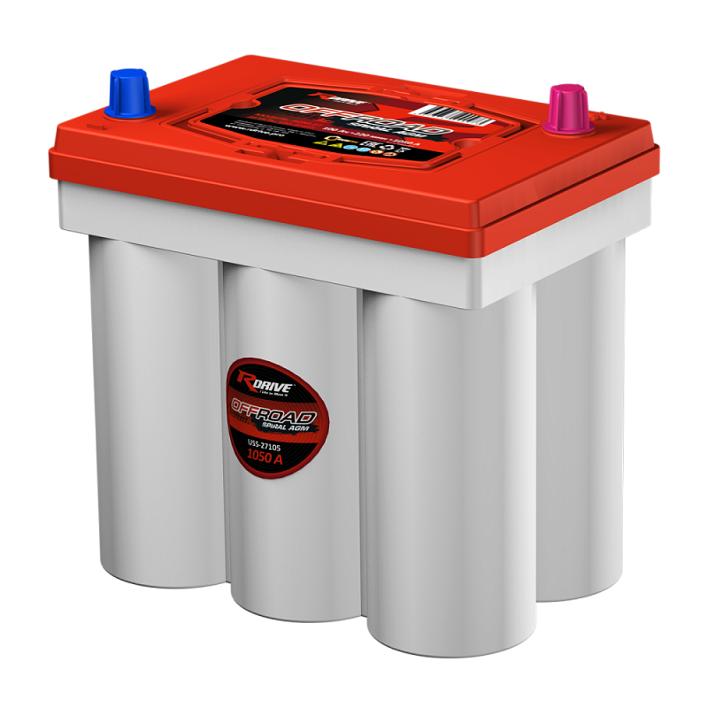 Спиральный аккумулятор RDrive OFFROAD SPIRAL AGM USS-27105