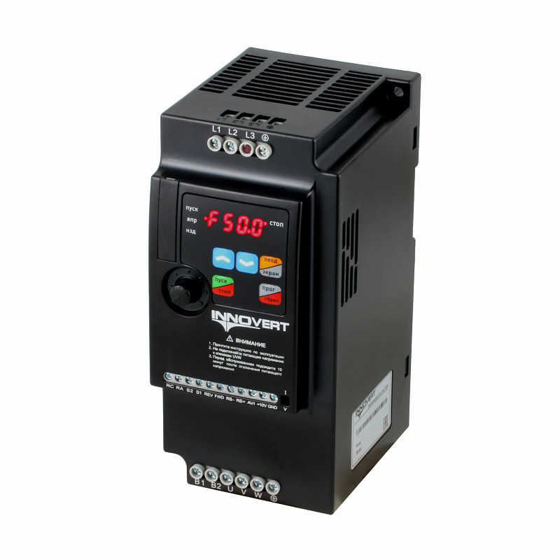 Преобразователь частоты INNOVERT ISD mini plus ISD372M21E, 220В, 3,7кВт, 16,5А