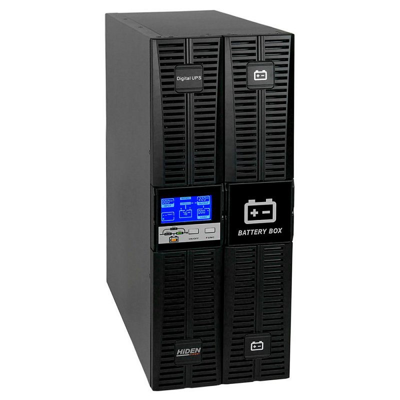 HIDEN EXPERT UDC9206S-RT (With PDU), встроенные акб в корпусе (9А/ч х 16шт),6 kVA/6 kW (PF=1), ЗУ 10А