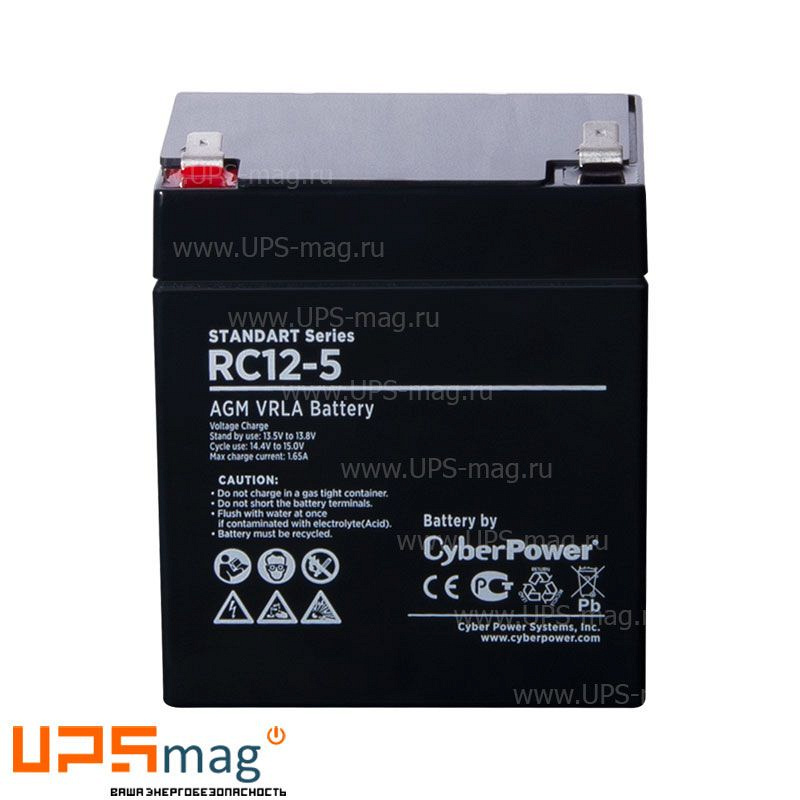 Аккумулятор CyberPower RC12-5