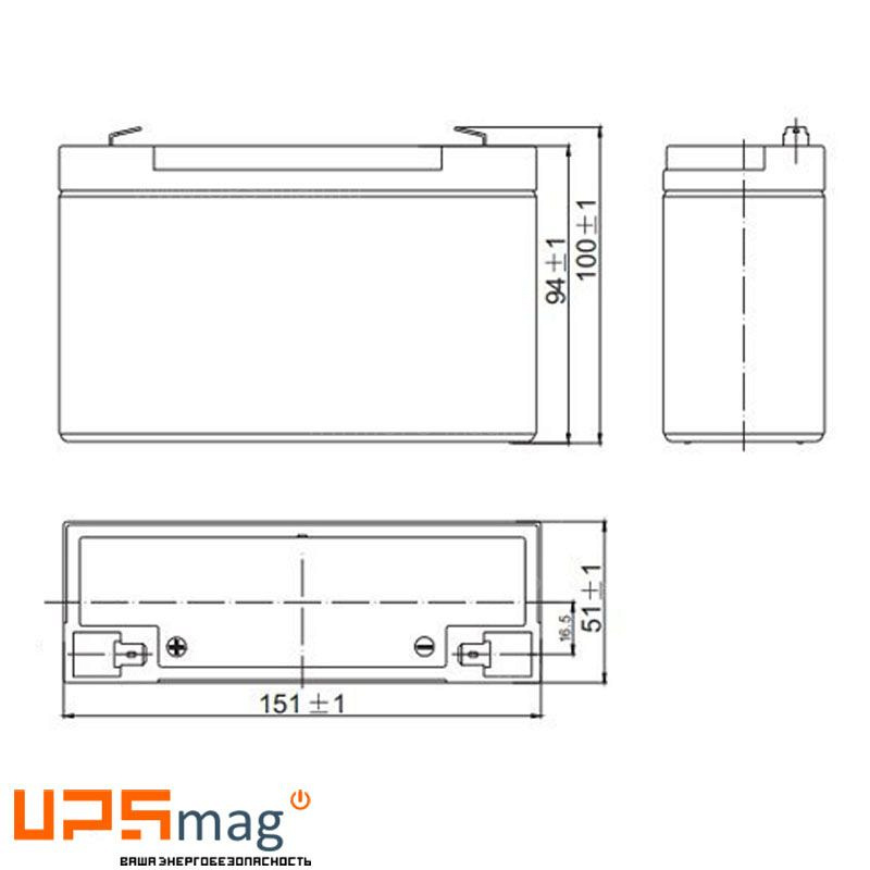 Аккумулятор LEOCH DJW6-12