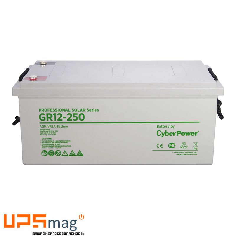 Аккумулятор CyberPower GR 12-250