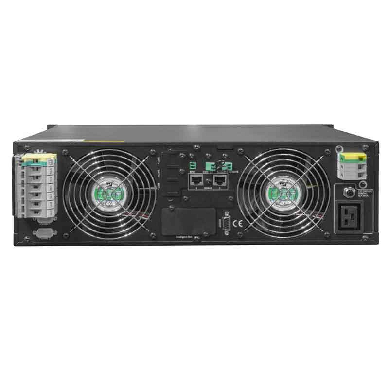 HIDEN KP9310H-RT 10000VA/10000W (3ф/1ф) внешние акб= ±96/108/120В (16/18/20 АКБ), ЗУ 14А