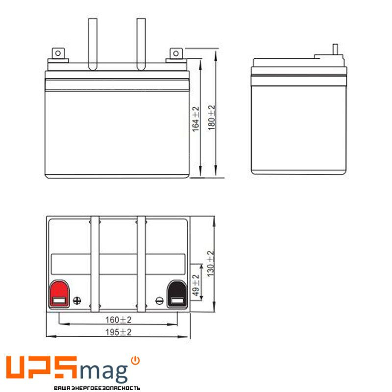 Аккумулятор LEOCH DJW 12-33