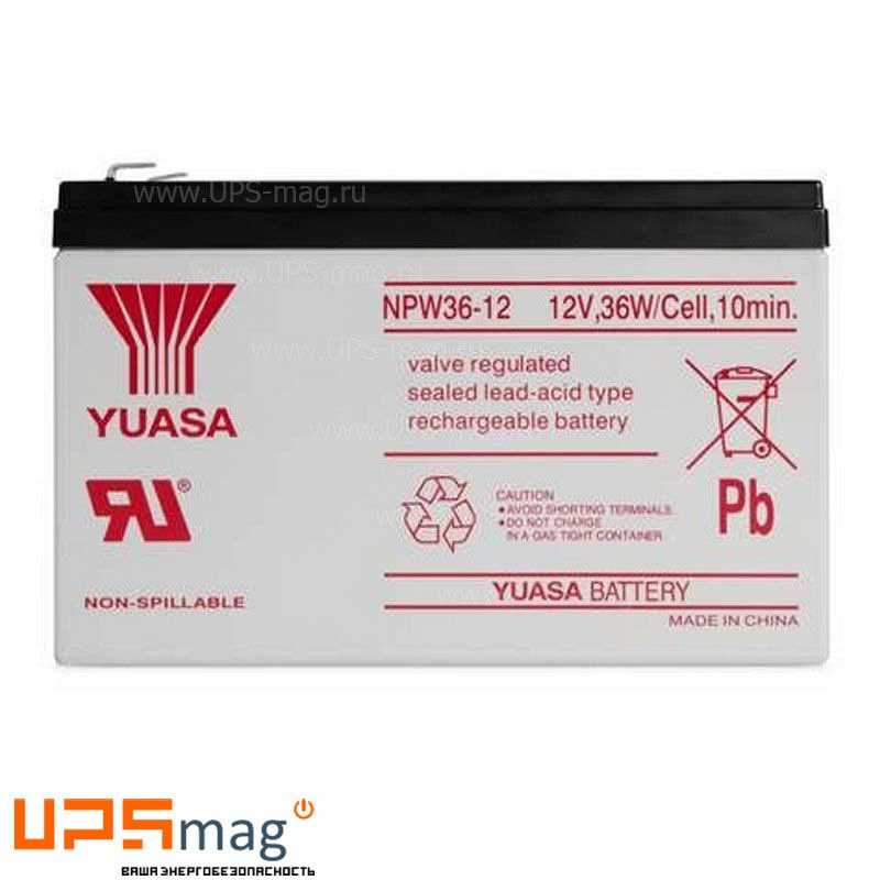 Аккумулятор Yuasa NPW36-12