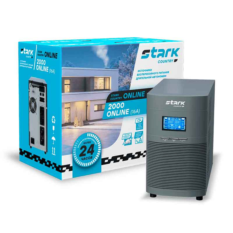 ИБП Stark Country 2000 Online, 16А