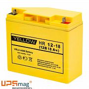 Аккумулятор Yellow HR 12-18