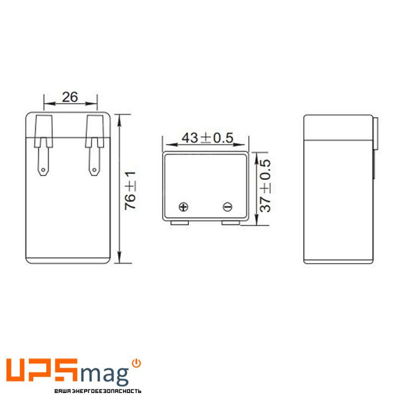 Аккумулятор LEOCH DJW 6-2.0